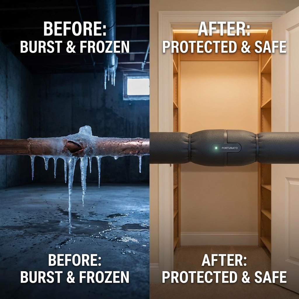 Before vs After Pipe Protection